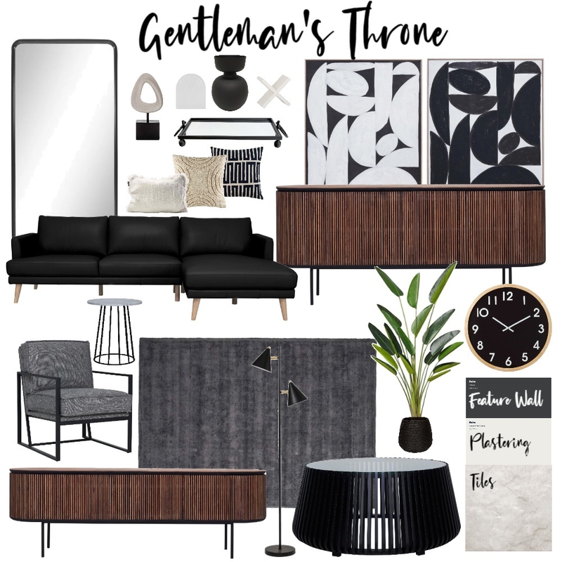 Gentleman's Throne Mood Board by williammacdonald on Style Sourcebook