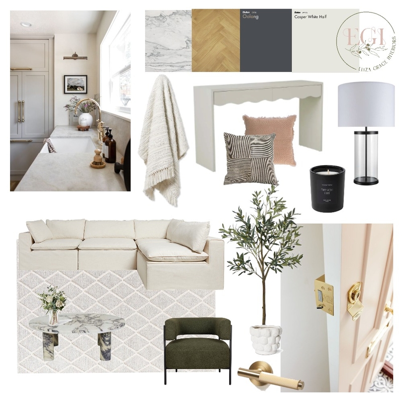 Apartment Mood Inspiration Mood Board by Eliza Grace Interiors on Style Sourcebook