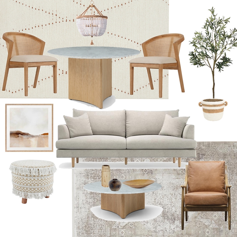 Modern Warm Living Room Mood Board by Cemre on Style Sourcebook