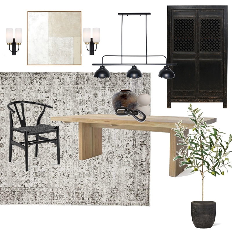 Modern Dining Room Mood Board by Cemre on Style Sourcebook