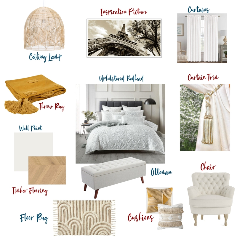 Bedroom P2 Concept 2 June 12 Mood Board by vreddy on Style Sourcebook