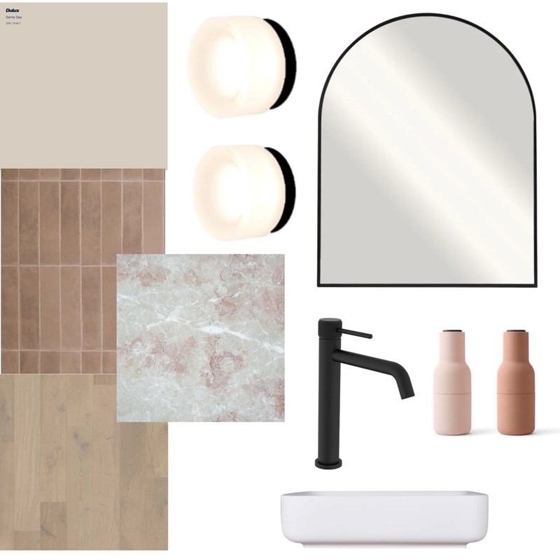 Contemporary Bathroom - Pinks Mood Board by Lighting Illusions Skygate on Style Sourcebook