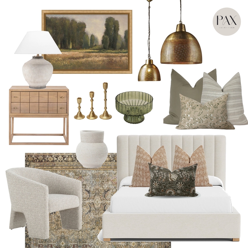Bedroom Concept Mood Board by PAX Interior Design on Style Sourcebook