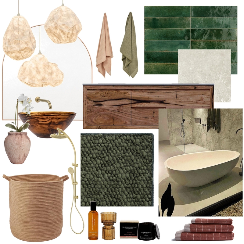 Master bathroom Mood Board by castironfrisbee on Style Sourcebook