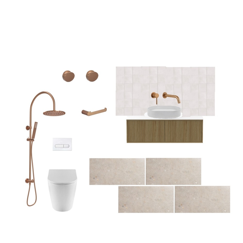 GF102 Bathroom Mood Board by Mojavé Interiors on Style Sourcebook