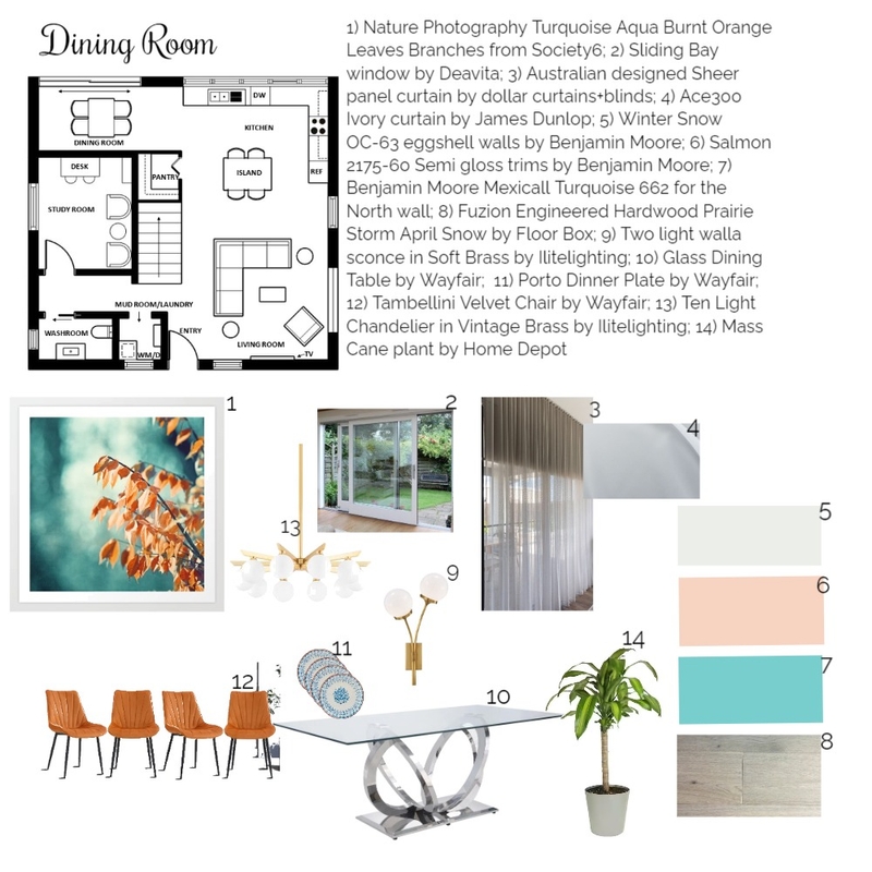 Dining Room Mood Board by Navi on Style Sourcebook