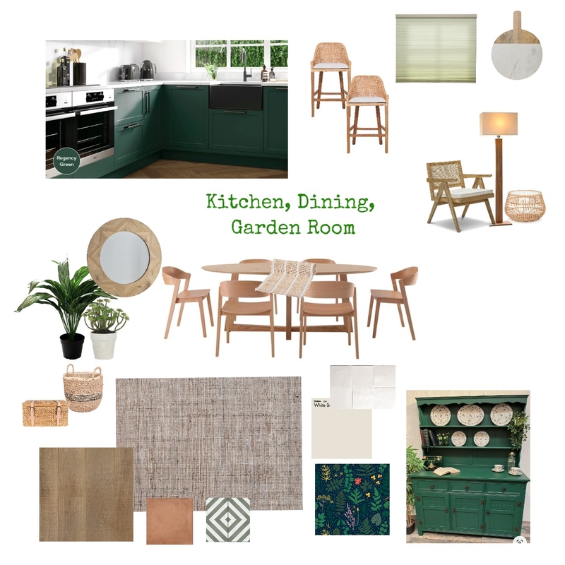 Anne Kitchen Dining Garden Room Mood Board by RachelLH on Style Sourcebook