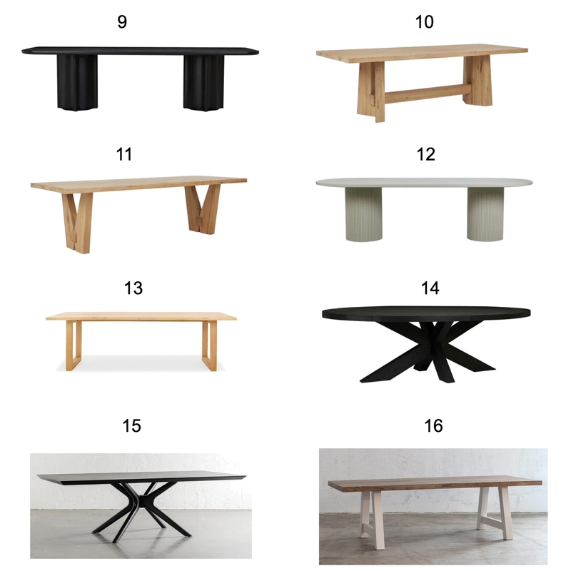 Dining table options 2 Mood Board by Chantelborg1314 on Style Sourcebook