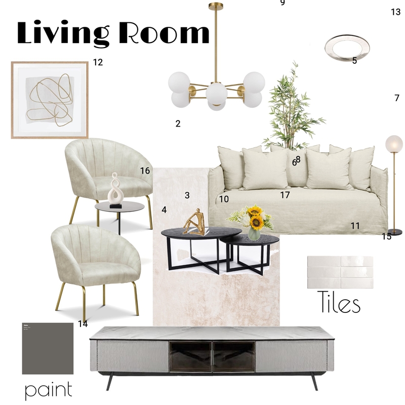 Living Room Mood Board by Rachy on Style Sourcebook