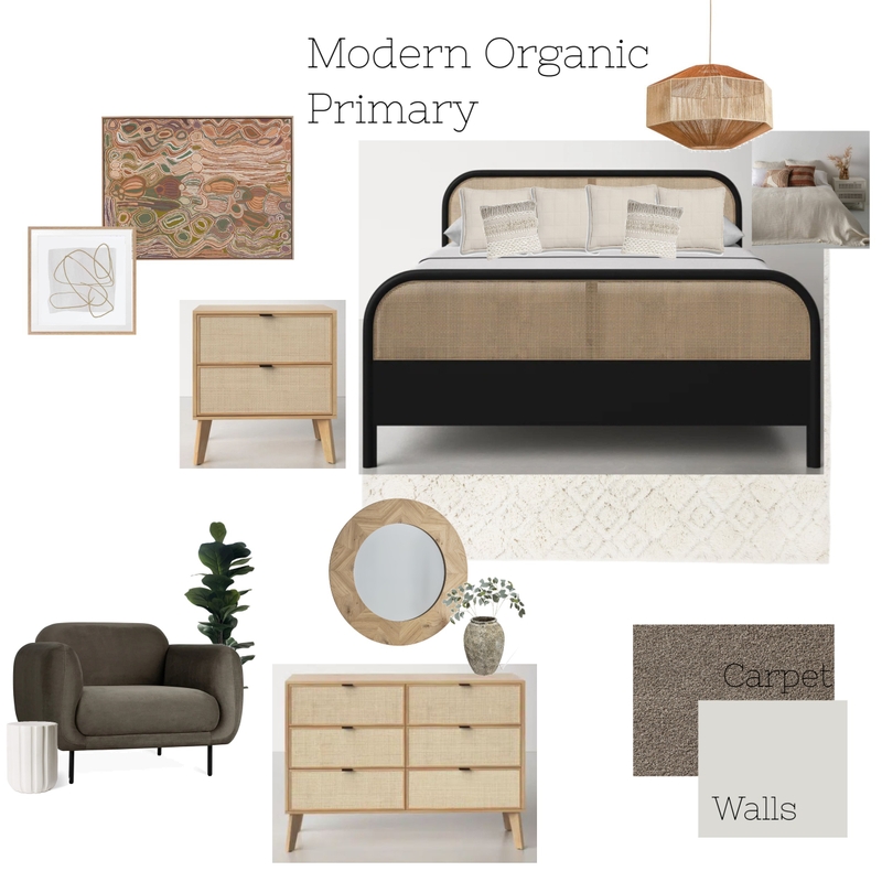 Modern Organic Primary Mood Board by HannahC on Style Sourcebook