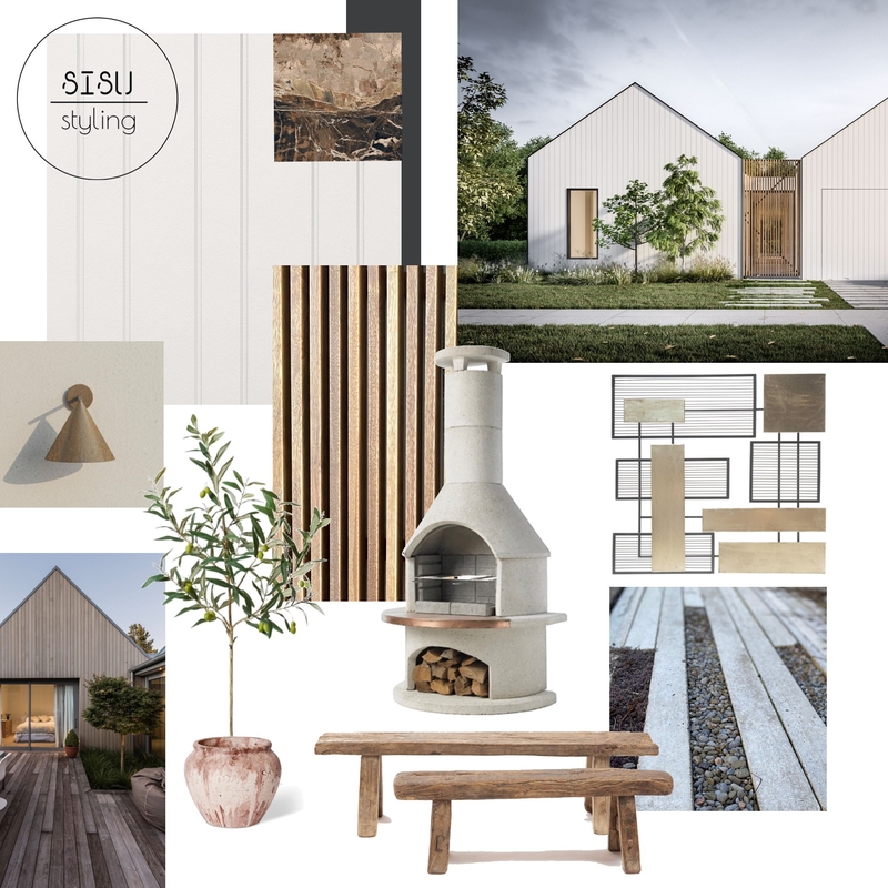 Japandi Exterior Mood Board by Sisu Styling on Style Sourcebook