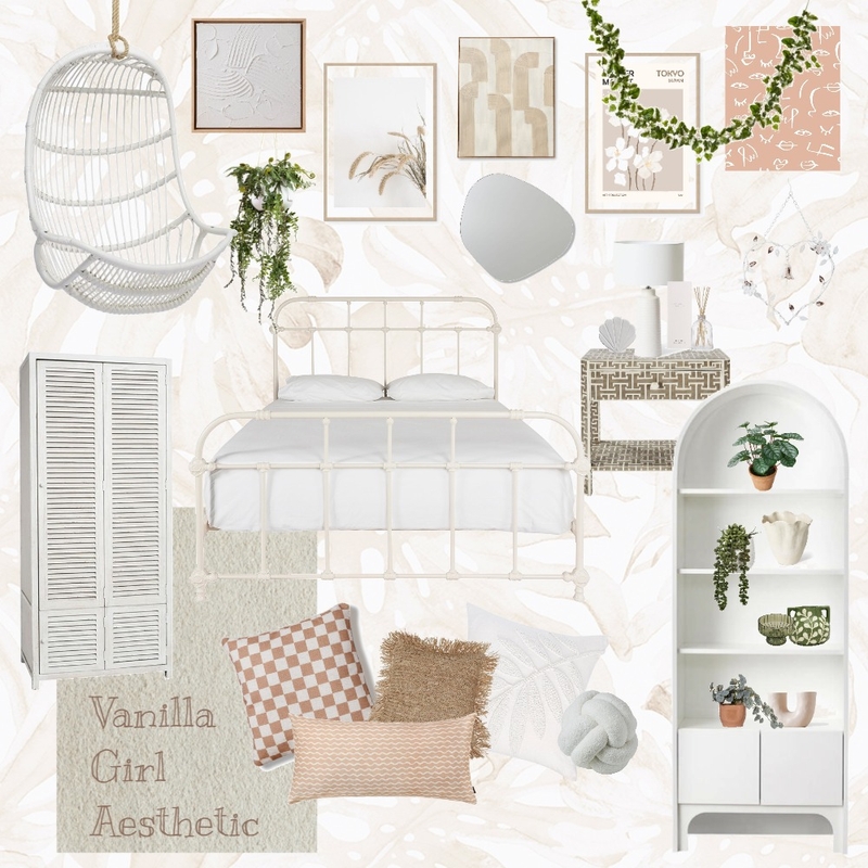 vanilla girl aesthetic room Mood Board by Pitoti on Style Sourcebook