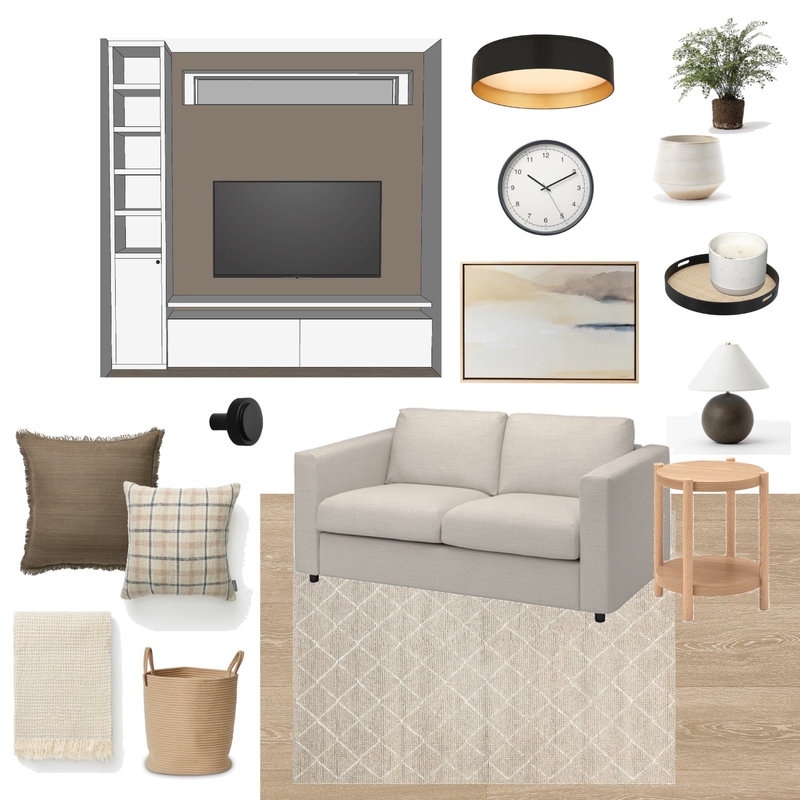 Gaming/Guest Room (Module 9 Assignment) Mood Board by Nadia.K_04 on Style Sourcebook