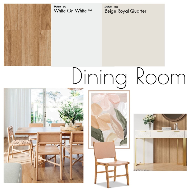 Styling Concept- Dining Room Mood Board by Carli@HunterInteriorStyling on Style Sourcebook