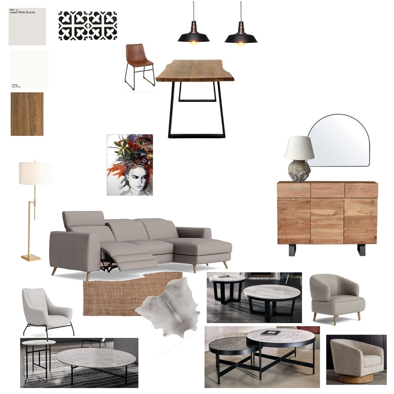 LoungeDining Mood Board by blackmortar on Style Sourcebook