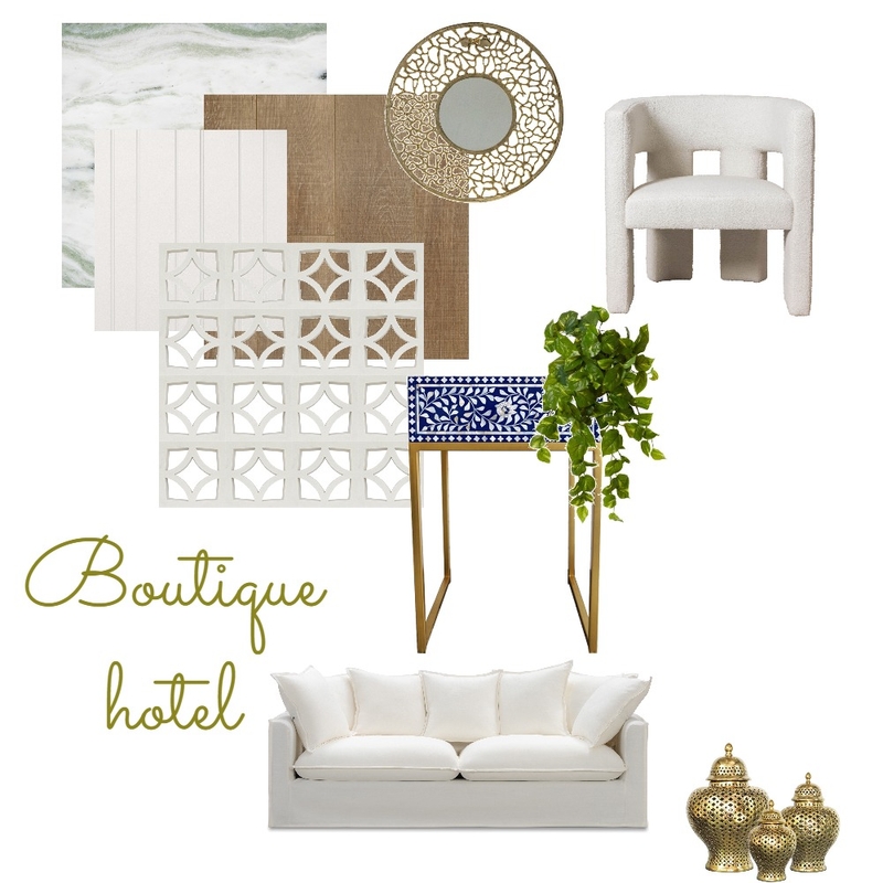 boutique hotel Mood Board by victoria.mrd on Style Sourcebook