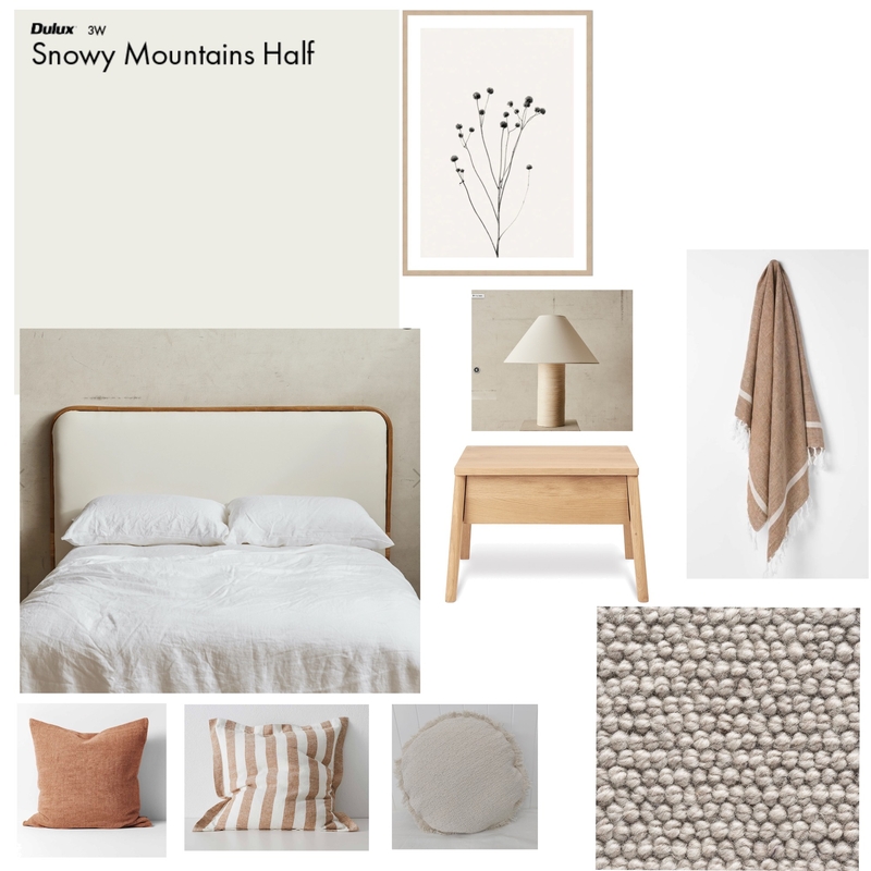 Assessment Bedroom 2 Mood Board by Lauren Newman on Style Sourcebook