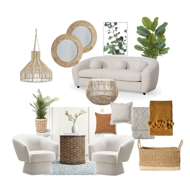 Kristi Boho Mood Board by Riverhouse Designs on Style Sourcebook