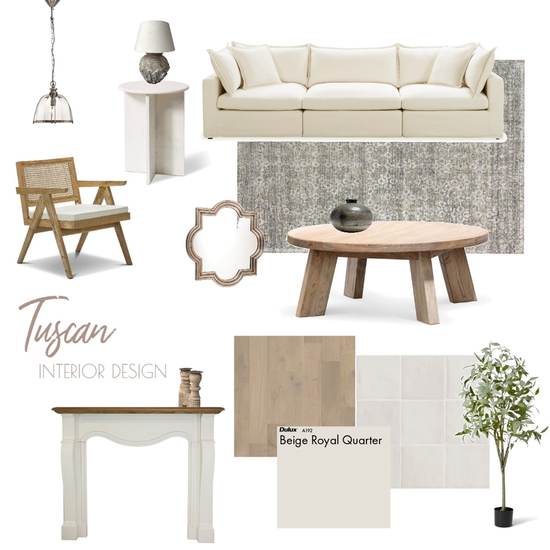 Tuscan interior design style Mood Board by Maddy Jade Interiors on Style Sourcebook