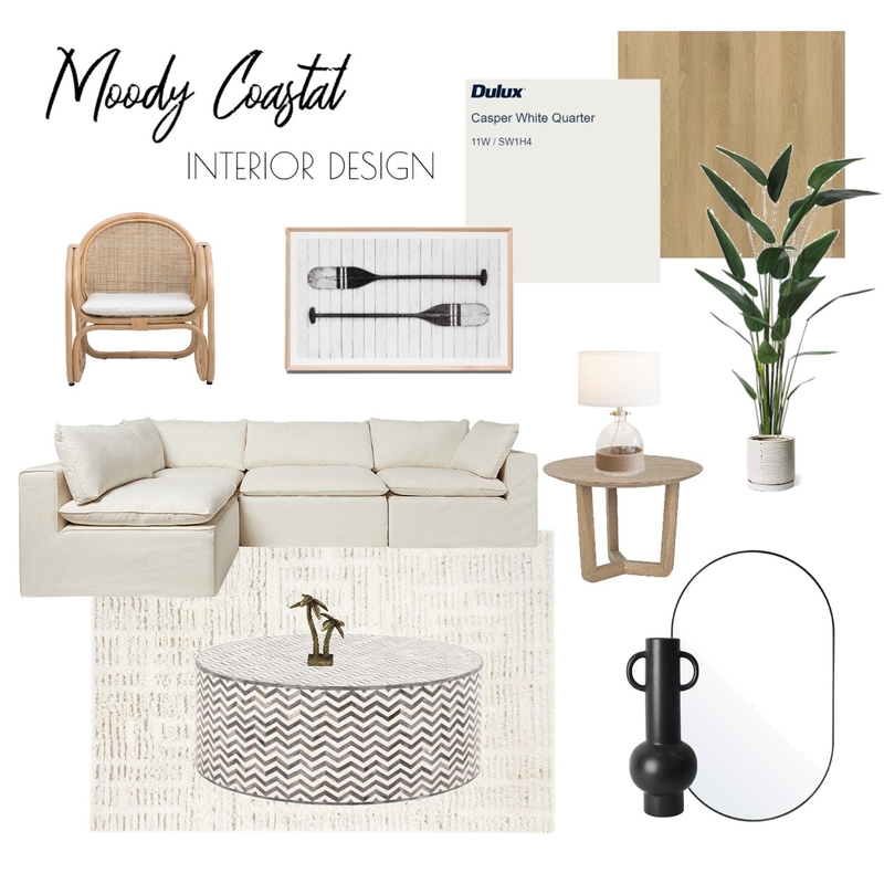 MOODY COASTAL Mood Board by Maddy Jade Interiors on Style Sourcebook
