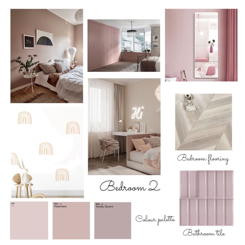 Dusty pink bedroom Mood Board by Prarthana on Style Sourcebook