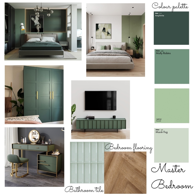 Olive green bedroom Mood Board by Prarthana on Style Sourcebook