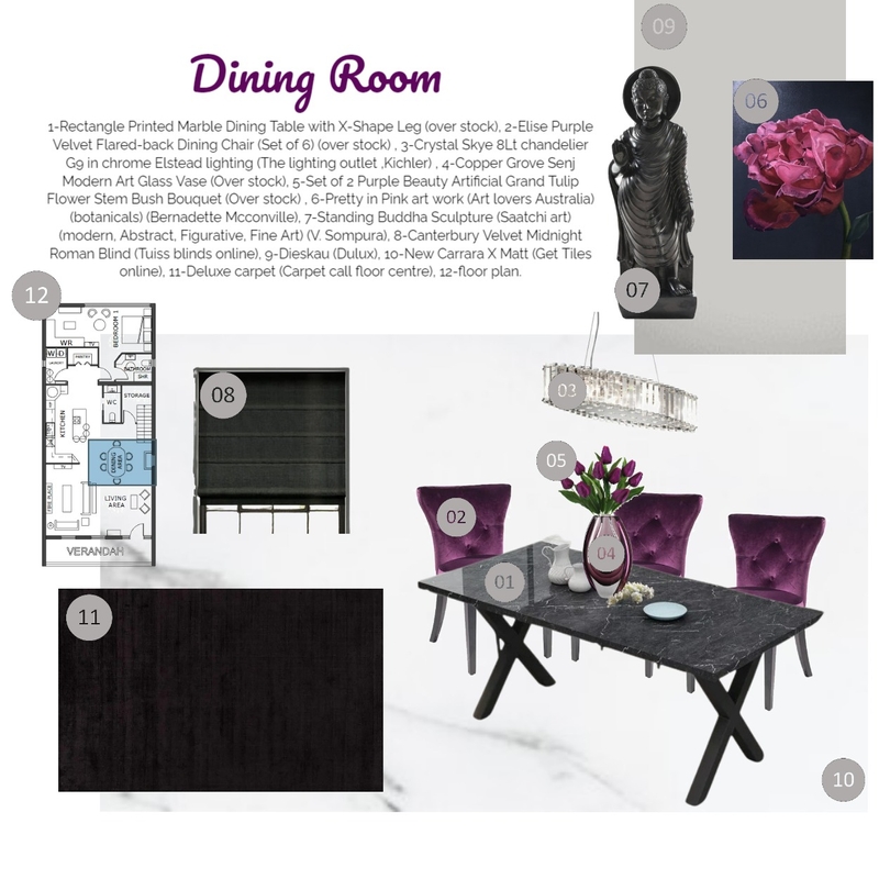 Dining room sample board Mood Board by may el sherif on Style Sourcebook