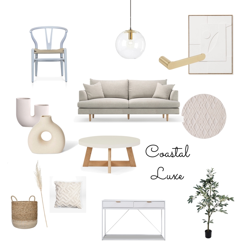 Coastal Luxe Mood Board by queenzbeanz on Style Sourcebook