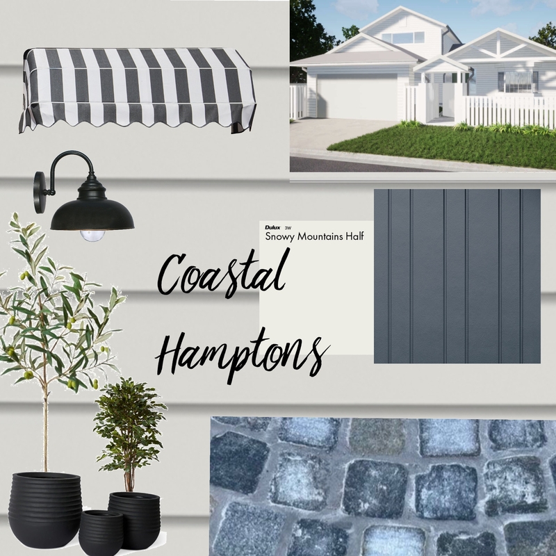 Coastal Hampton’s Facade Mood Board by yvettemcget on Style Sourcebook