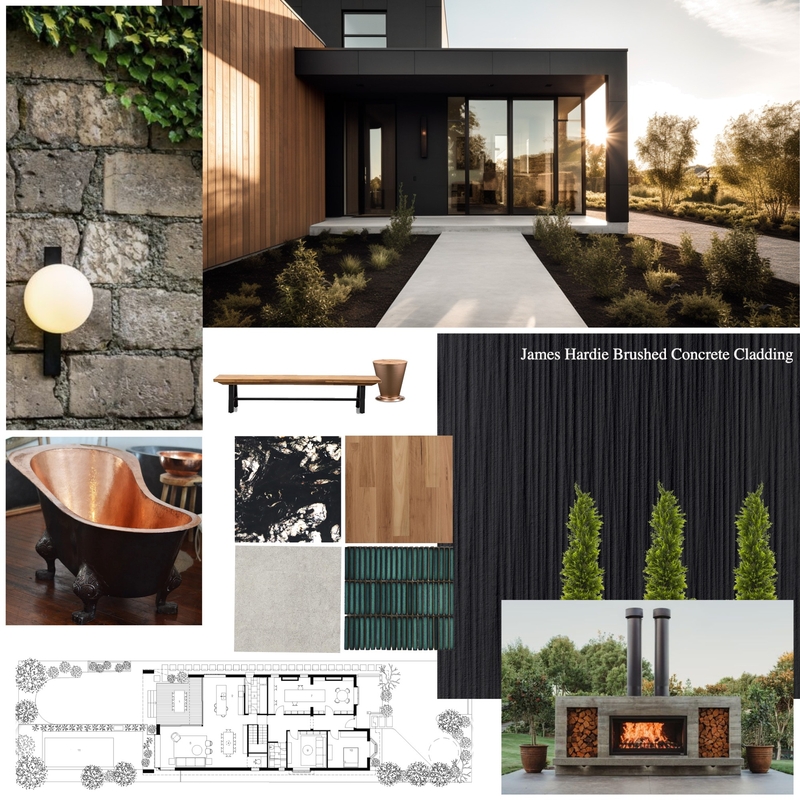 Clad your house comp 2 Mood Board by belindasurvilla on Style Sourcebook