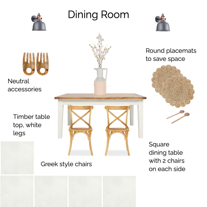 3 Thira - Dining Room Mood Board by STK on Style Sourcebook