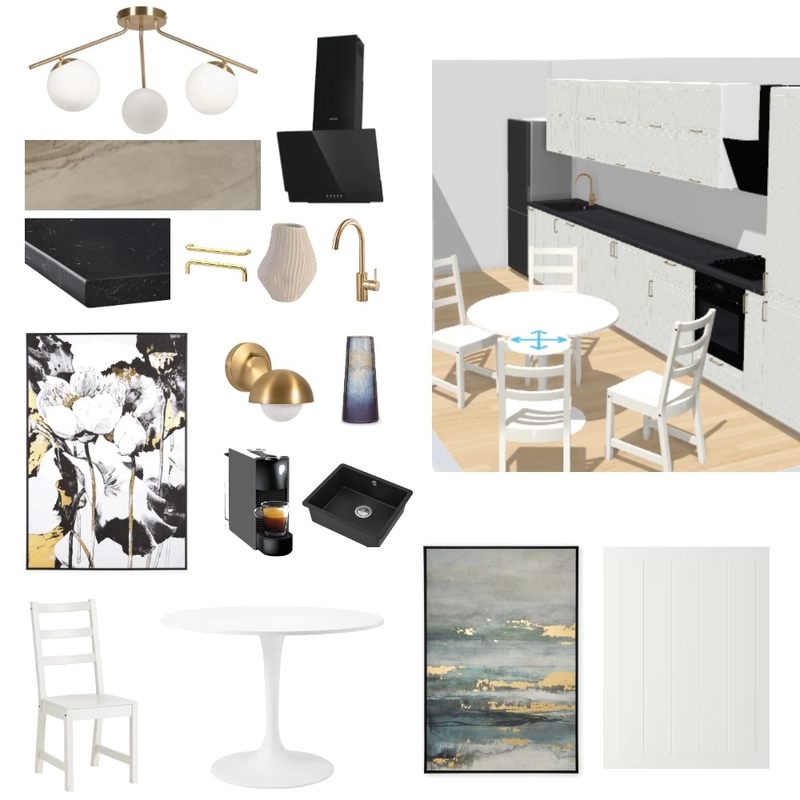 Bucatarie V3 Cristina Mood Board by Designful.ro on Style Sourcebook
