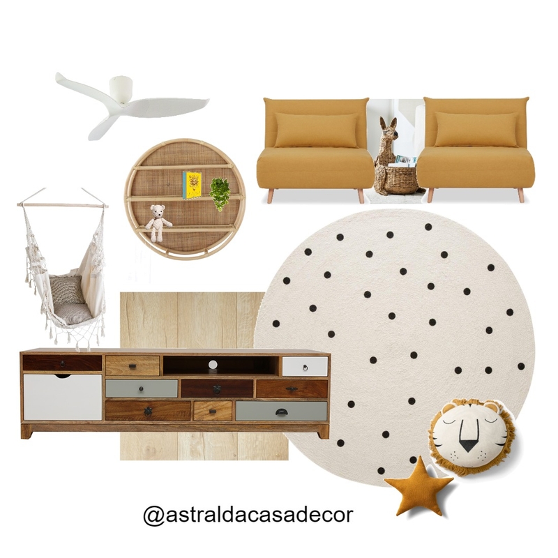 Toy bedroom Mood Board by @astraldacasadecor on Style Sourcebook