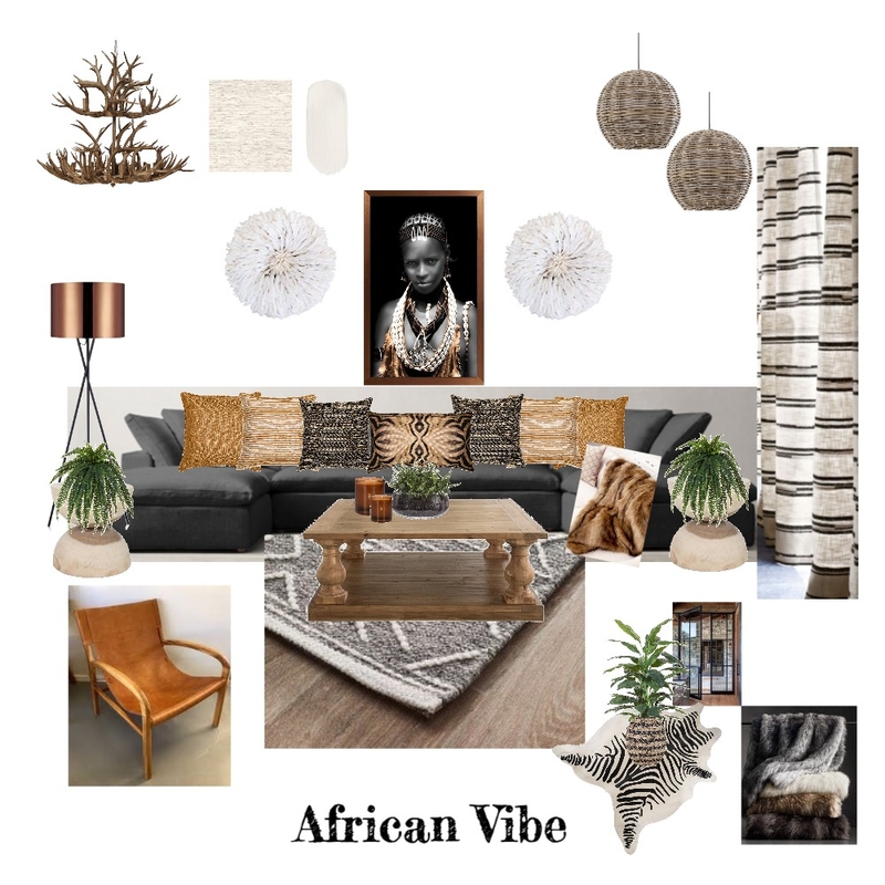 African Vibe Mood Board by MotzDESIGNS on Style Sourcebook