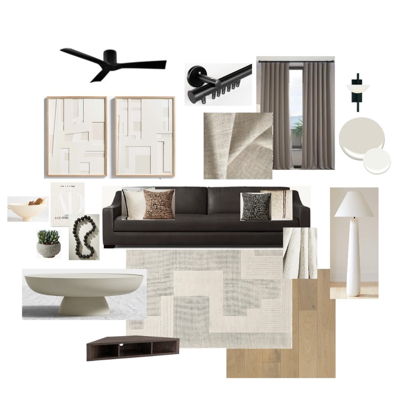 Assignment 9 Additional Living Room Mood Board by Sandra Chong on Style Sourcebook