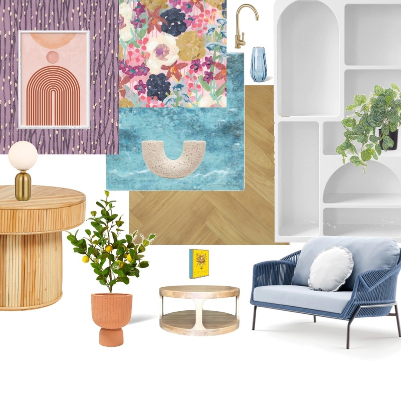 floral design Mood Board by Sun Saint Studio - Interior Design on Style Sourcebook