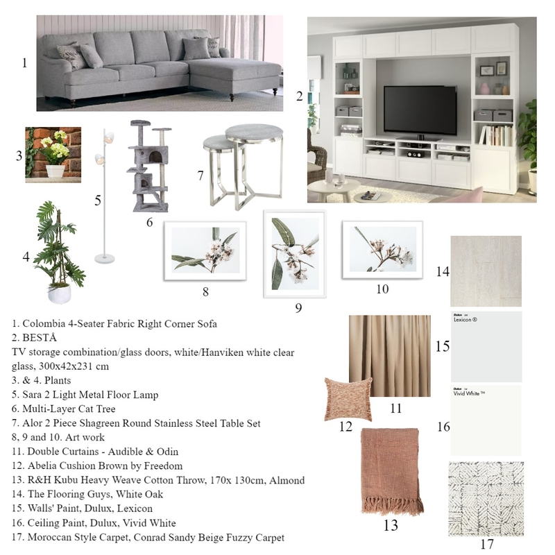 Sample Board - Living Room (10) Mood Board by natalia_umrani on Style Sourcebook