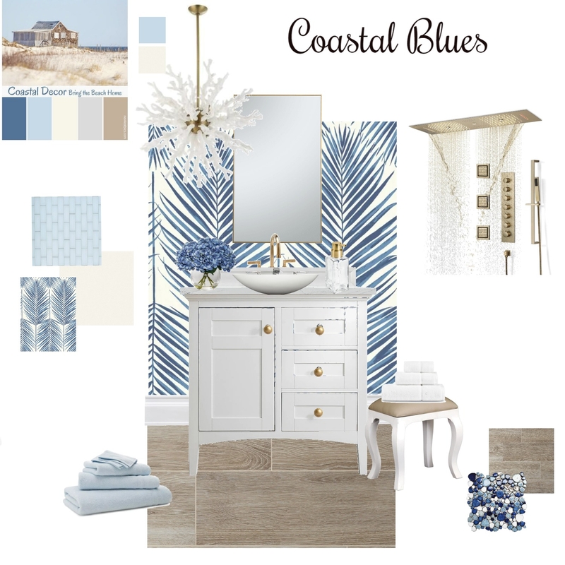 Coastal Blues Mood Board by SanvilaO on Style Sourcebook