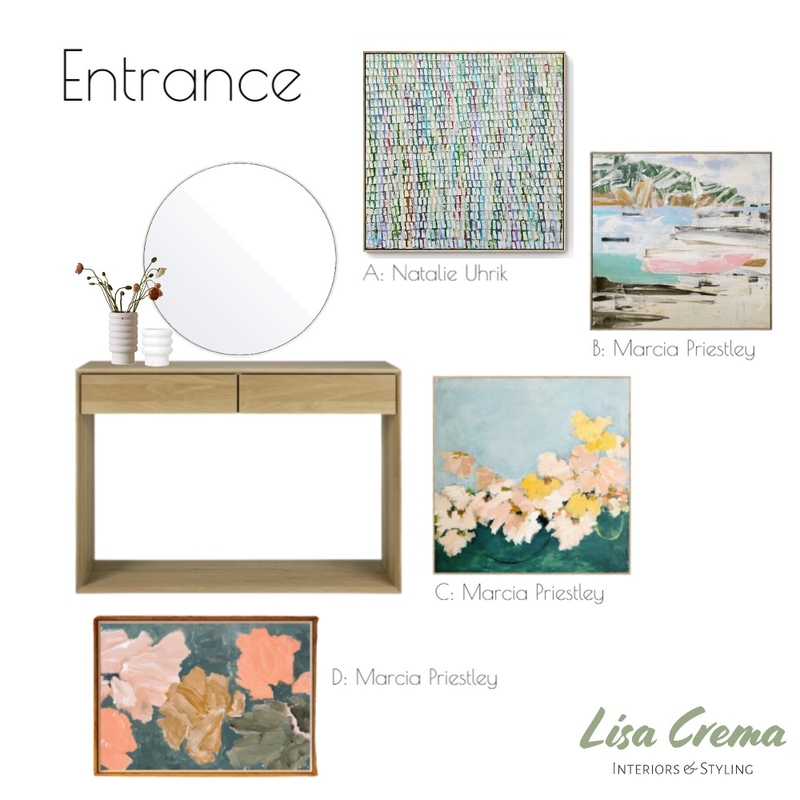 Entrance Foyer Mood Board by Lisa Crema Interiors and Styling on Style Sourcebook