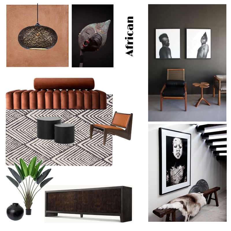 African Mood Board by ElinKarlsson on Style Sourcebook