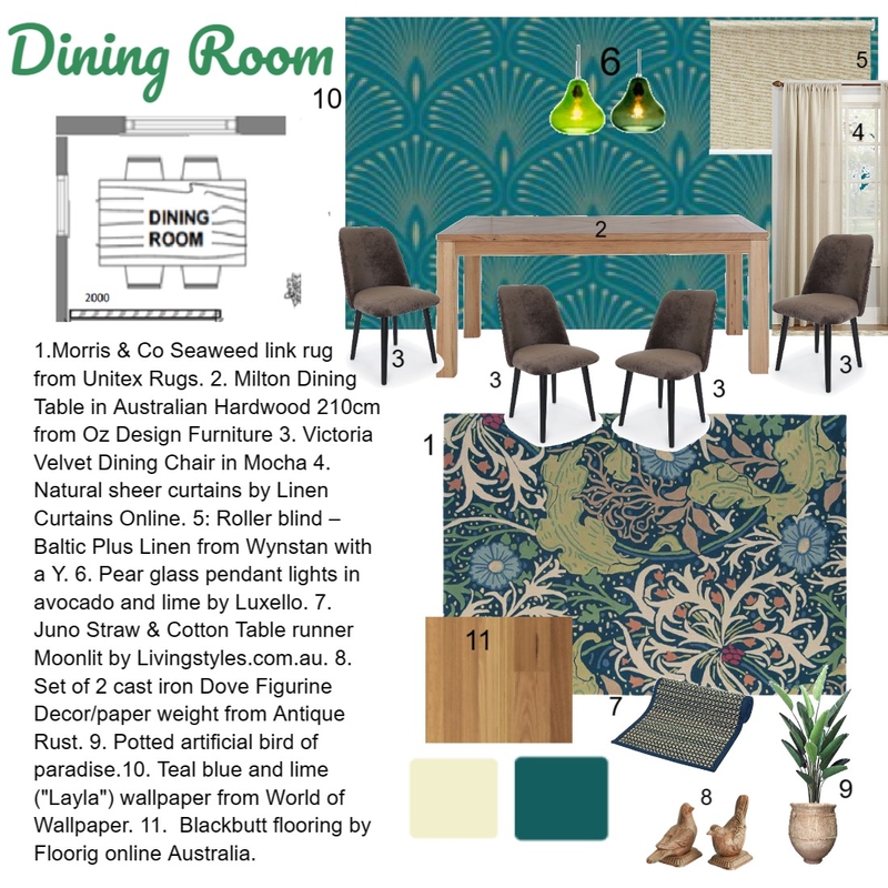 Dining Room Mood Board by niklynrob@outlook.com.au on Style Sourcebook