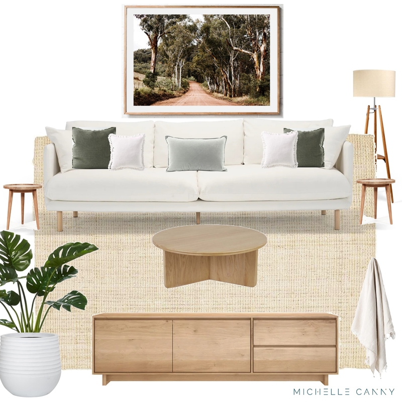 Revised Mood Board - Second Living Area - Katrina and Dan Mood Board by Michelle Canny Interiors on Style Sourcebook