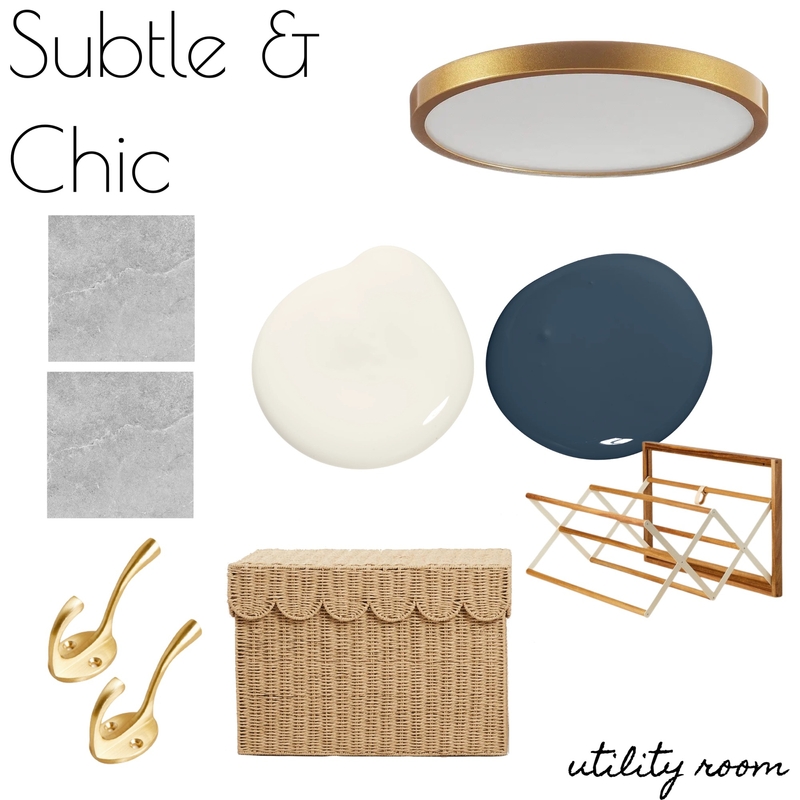 SUBTLE & CHIC - Utility room Mood Board by RLInteriors on Style Sourcebook