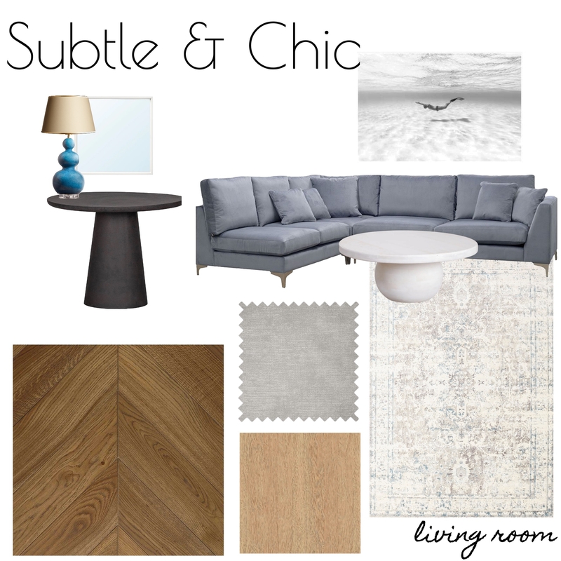 SUBTLE & CHIC - Living Mood Board by RLInteriors on Style Sourcebook