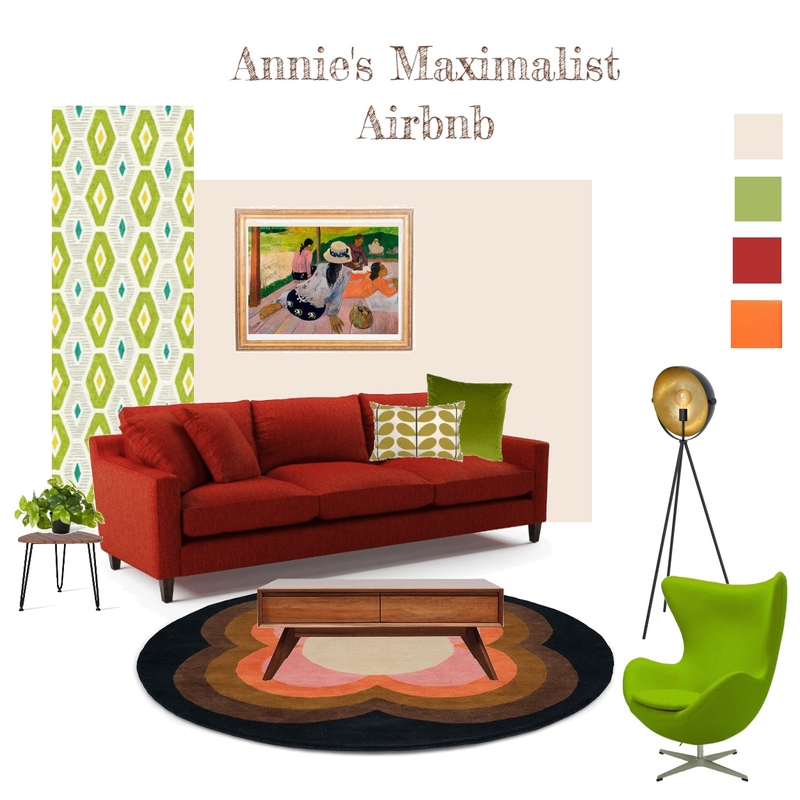 Annie's Maximalist Airbnb Mood Board by JoannaLee on Style Sourcebook