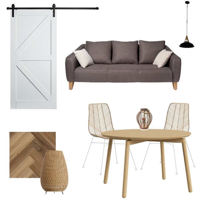 Scandi Barn Living/Dining Mood Board by Style Sourcebook on Style Sourcebook