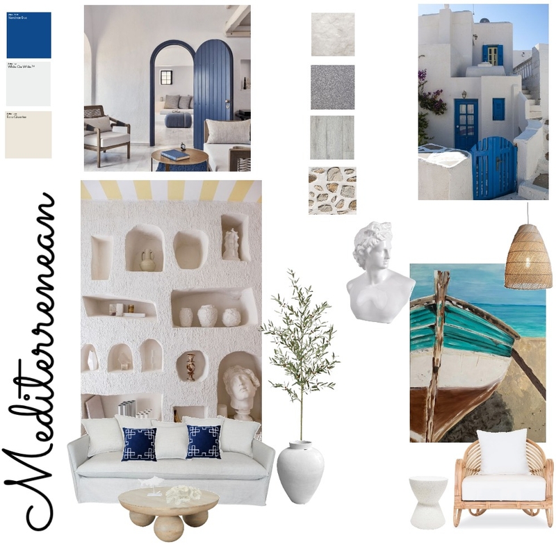 Mediterrenean 2 Mood Board by ioanna lakouri on Style Sourcebook