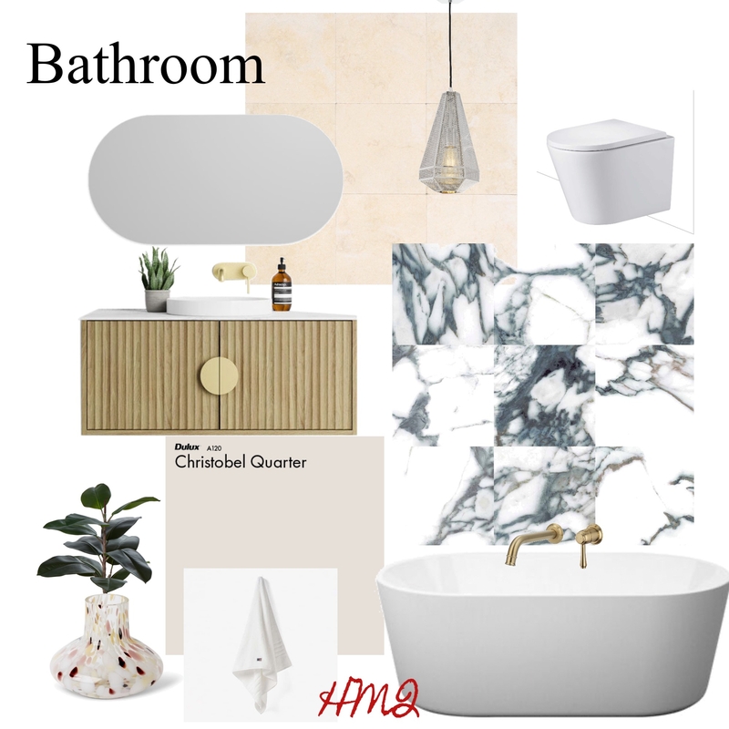 Bathroom Mood Board by HMQ on Style Sourcebook