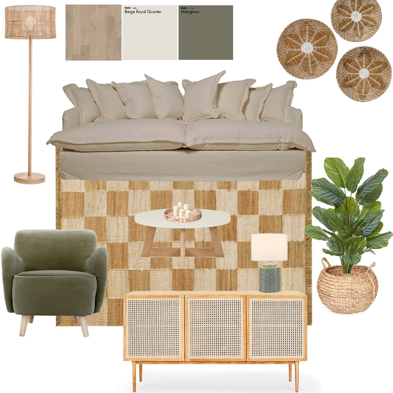 green neutral living room Mood Board by Suite.Minded on Style Sourcebook