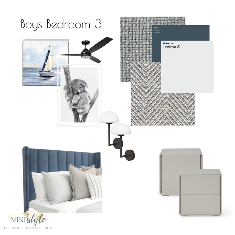 Pado Boys Bed 3 Mood Board by Shelly Thorpe for MindstyleCo on Style Sourcebook